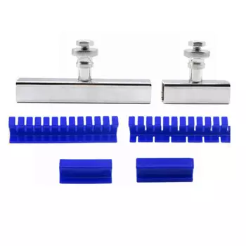 Набор инструментов для ремонта вмятин автомобиля, комплект из 6 предметов для безболезненного удаления ударов из листового металла, голубых вкладок