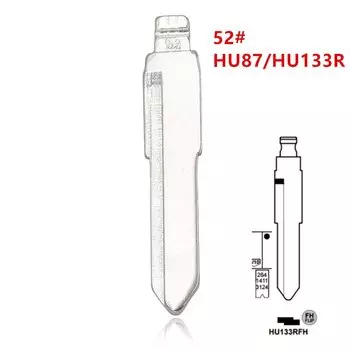 Набор Из 10 Металлических Складных Лезвий Без Отделки Для Suzuki Swift KeyDIY KD Xhorse VVDI JMD No. 52 Программирование Удал...