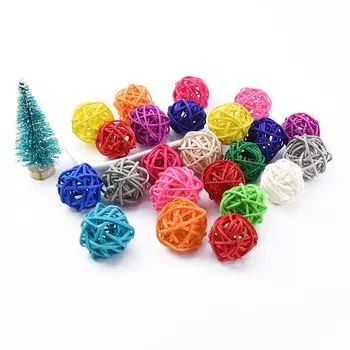 10 шт. звезда Sepak Takraw DIY ротанговый шар Рождество День рождения домашние украшения для свадебной вечеринки украшения вечерние украшения для детей подарочная коробка