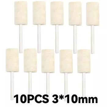 Набор из 10 шт. войлочных шлифовальных головок Onnfang