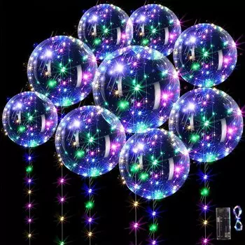 Набор из 10 светодиодных шаров ZQNYCY