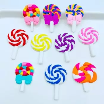 Набор из 10 украшений MATE BIRDS Kawaii Lollipop