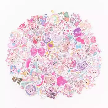 Набор из 153 стикеров Аlideco kawaii