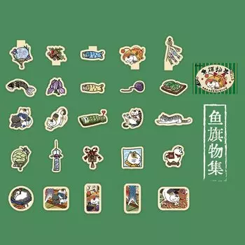 Набор из 16 стикеров Gimue