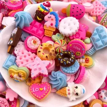 Набор из 20 фигурок еды Diy Super Paradise