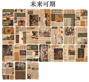 Набор из 24 стикеров Alideco