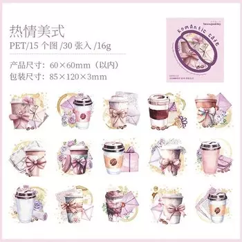 Набор из 30 стикеров Alideco