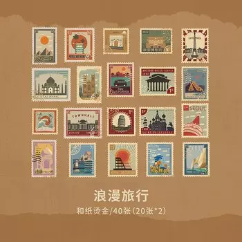 Набор из 40 декоративных наклеек Mengtai