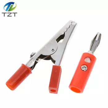 Набор изолированных зажимов типа «крокодил» TZT teng