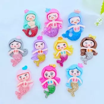 Набор кабошонов русалки 10 шт TSXJY
