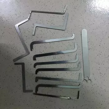 Набор ключей для дверного замка из нержавеющей стали