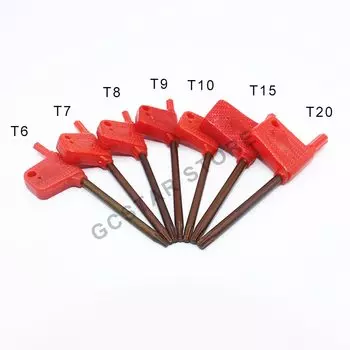 Набор ключей Torx DASAN T6 T7 T8 T9 T10 T15 T20