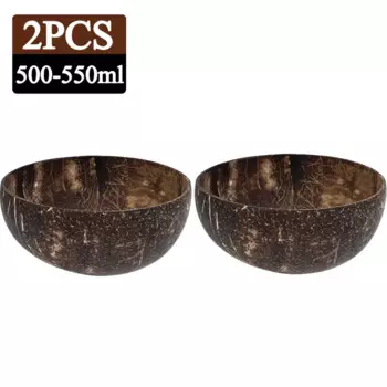 Набор кокосовых мисок из дерева 550/400/300 мл