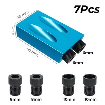 Набор кондукторов NICEYARD для сверления отверстий под углом 15 градусов