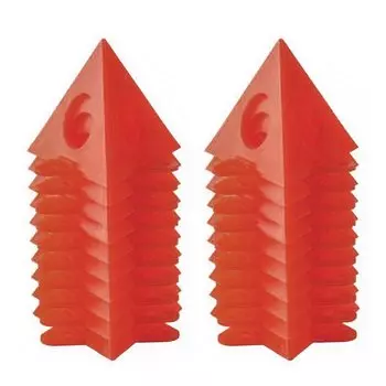 Набор кронштейнов для деревообработки, окрашенный желтый пластиковый блок подушек, распылитель, треугольный кронштейн с воздушным сухим покрытием, 10/20 шт.