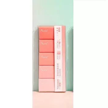 Набор ластиков Valiosopa градиентных цветов 5 шт.