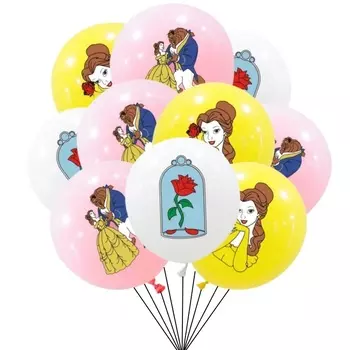 Набор латексных шаров Disney Belle Princess Globlos для детского дня рождения