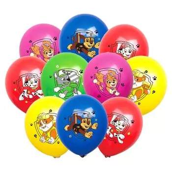 Набор латексных шаров PAW PATROL 10 шт
