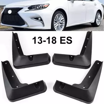 Набор литых брызговиков для Lexus ES ES350, ES300h, ES250 2013-2018 Брызговики передние задние брызговики Брызговики 2014 2015
