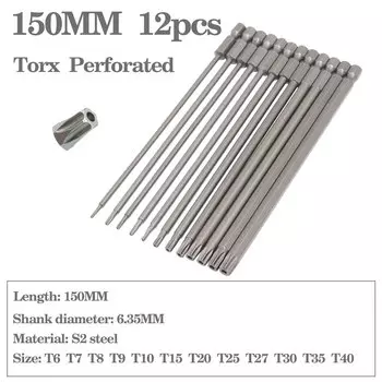 Набор магнитных бит для отвертки TMYLOKU T6-T45