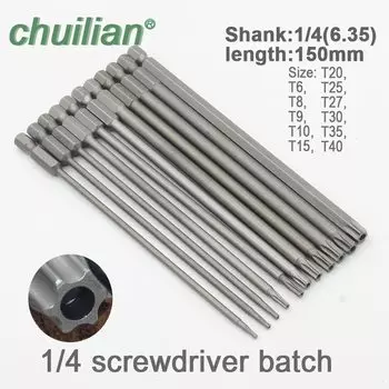 Набор магнитных отверток chuilian T6-T40