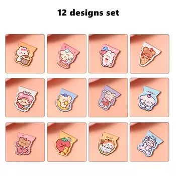 Набор магнитных закладок VALIOSOPA 12 шт.