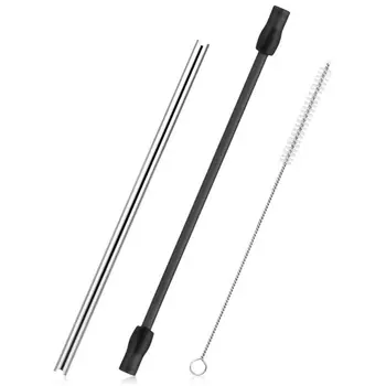 Набор металлических трубок для молока HNGCHOIGE