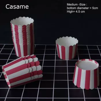Набор мини-чашек для кексов Casame