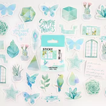 Набор мини-наклеек Mengtai для скрапбукинга