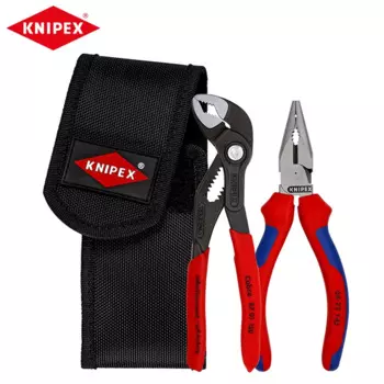 Набор мини-плоскогубцев KNIPEX 00, 20, 72, V06, высокотехнологичные плоскогубцы для водяного насоса Mini Cobra, комбинированные плоскогубцы с иглами