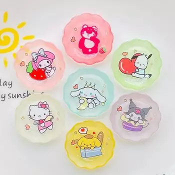 Набор миниатюрных тарелок с котенком MINISO