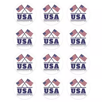 Набор наклеек 4 июля UNICCUT