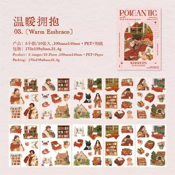 Набор наклеек Alideco для скрапбукинга