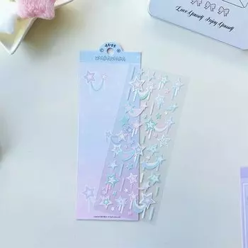 Набор наклеек Blinkslike "Звезды и цепочка"