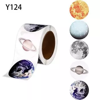 Набор наклеек Coliky с изображениями планет