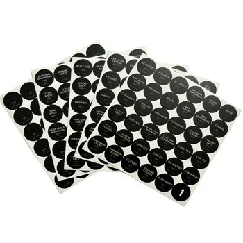 Набор наклеек для специй 180 шт.