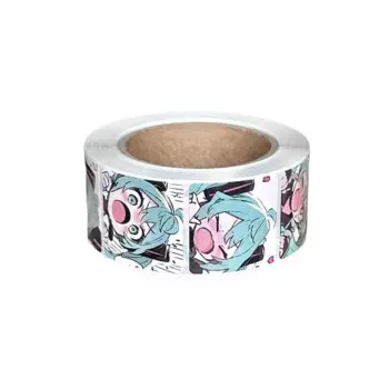 Набор наклеек Хацунэ Мику 500 шт.