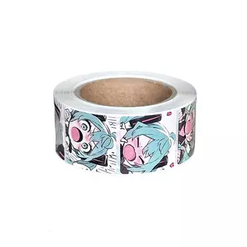 Набор наклеек Хацунэ Мику 500 шт.