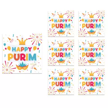 Набор наклеек Happy Purim WDINPATY