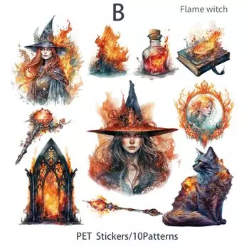 Набор наклеек-коллажей Journamm для скрапбукинга