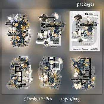 Набор наклеек Mr. Paper, 6 стилей