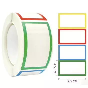 Набор наклеек с цветочным рисунком 250 шт