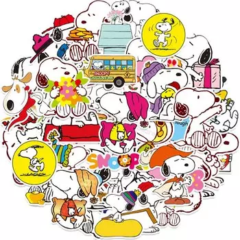 Набор наклеек Snoopy TAKARA TOMY