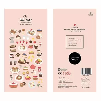 Набор наклеек Suatelier Sweet Desert Tea