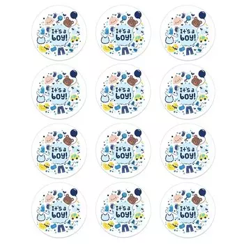 Набор наклеек WDINPATY 24/48 шт., 4,5 см