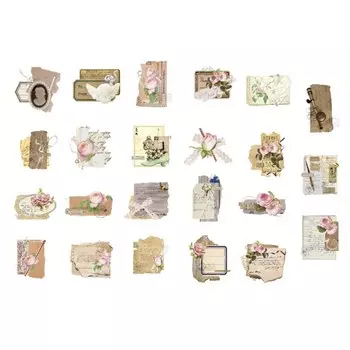 Набор наклеек YCDBTH Розы 46 шт