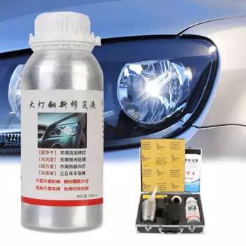 Набор насадок для ремонта и полировки автомобильных фасветильник, 600 мл