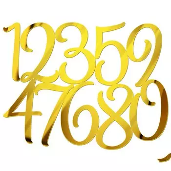 Набор номеров для торта Wohltao 0-9