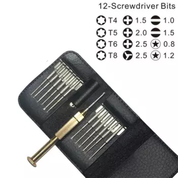 Набор отверток 12 в 1 Магнитная отвертка Набор бит Прецизионная отвертка Philips Bits Инструменты для ремонта