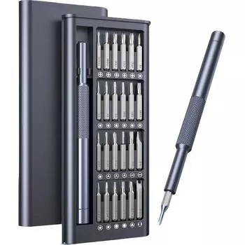 Набор отверток OLOEY 25-1, прецизионный магнитный ремонт, портативный бытовой инструмент с нескользящей ручкой для телефона, часов, электрони